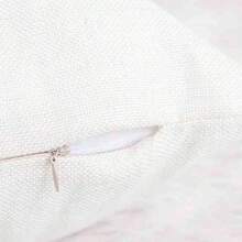 1pc Pattern Printed Linen Cushion Cover/Modern Pillow Case, Without Pillow Core, Suitable For Sofa, Living Room, Bedroom, Study Room - Multicolor - View 5