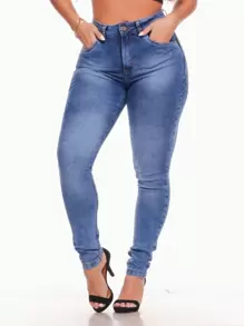 PATRIA BRASIL Women Jeans - 深色洗 - 查看 1