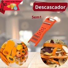 Fatiador e descascador de legumes 5 em 1