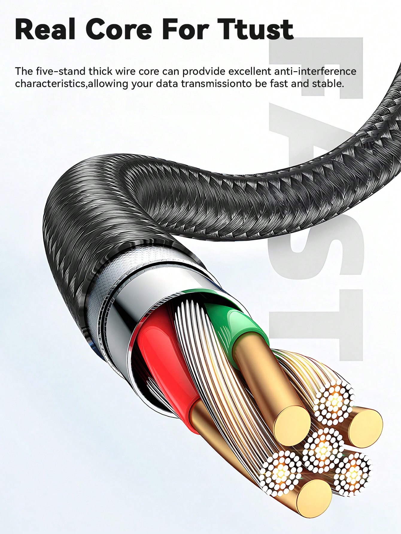كابل شحن سريع -إلى -بقدرة حتى 120 واط – ألومنيوم –...