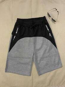 Men Plus Size Shorts - Màu Xám nhạt - Xem 1