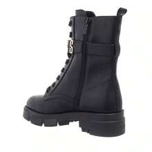 Guess Ankle Boots Black Lace-Up Boots - Black - View 2
