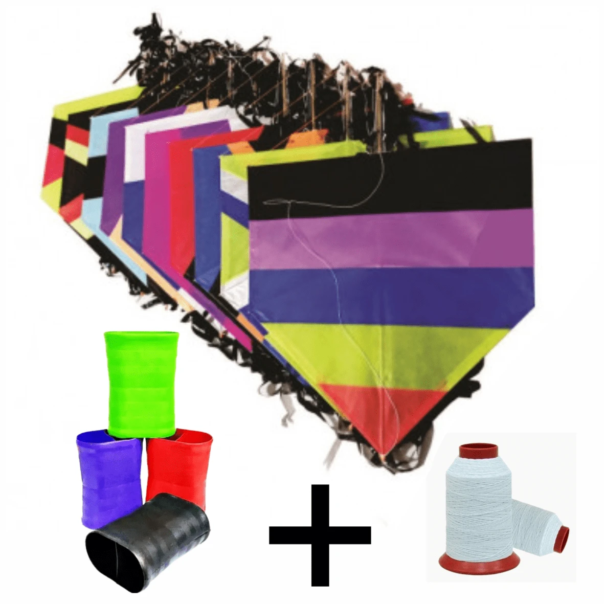 Kites - Blue - View 1