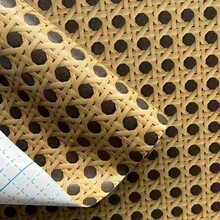 1卷393.7英寸復古風格加厚自粘式pvc編織壁紙,適用於臥室、客廳、餐廳、書房、茶室、傢俱、桌面、牆面、背景牆裝飾。易於使用,可直接粘貼於牆面。 - 米色 - 查看 10