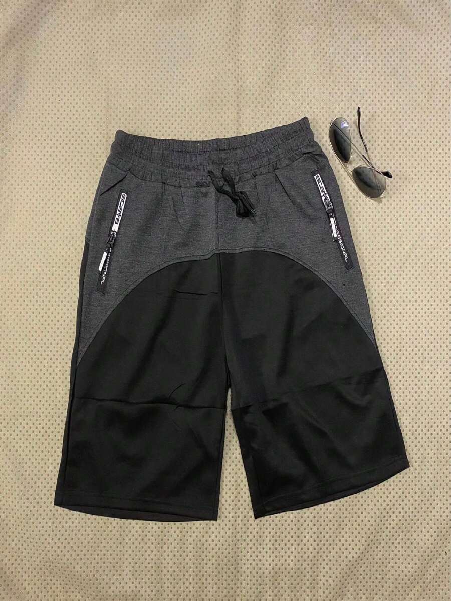 Men Plus Size Shorts - màu đen - Xem 1