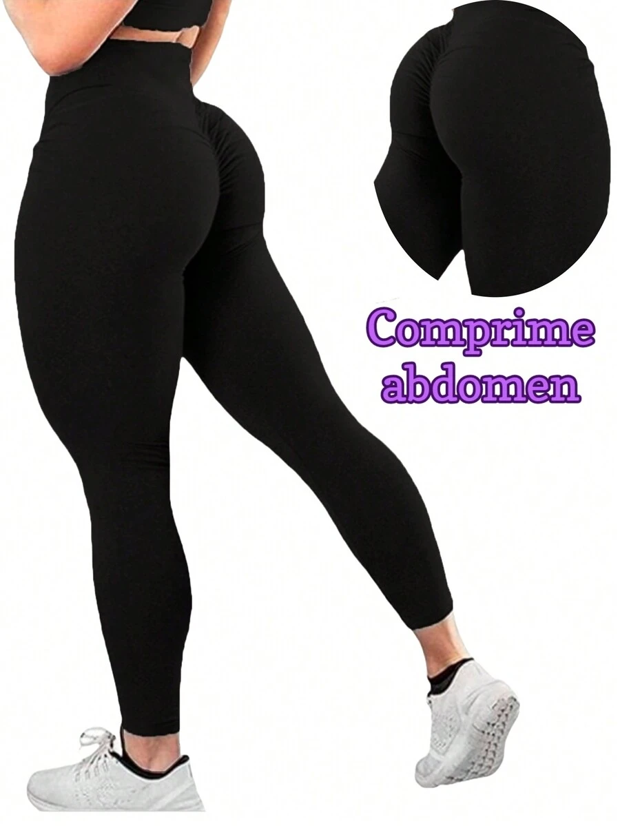 Colombian Sports PUSH UP Leggings - 黑色 - 查看 1
