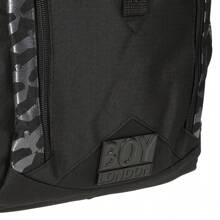 BOY LONDON Backpack Mochila Urbana Escolar para Laptop 11" con Estampado - Negro - Ver 4