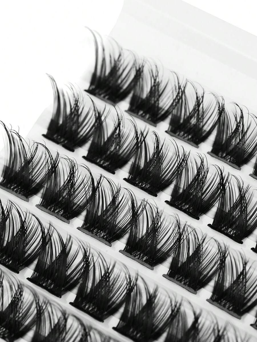 Individual Cluster Eyelash Extensions (100 Clusters), With Water-Proof ...