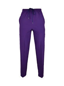 SOULMATE Pantalón Quirúrgico Dama - Morado - Ver 2
