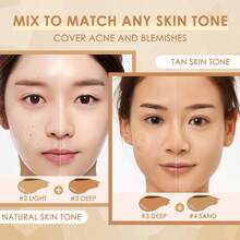1 Miếng , 5 Màu sắc Kem che khuyết điểm Bảng màu Mức độ bảo phủ cao Màu sắc Sửa sai , Lâu dài Không thấm nước Kem che khuyết điểm Trang điểm Đối với Che phủ , Tối Vòng tròn , Sẹo , ( Không có Chải ) - Nhiều màu - Xem 3