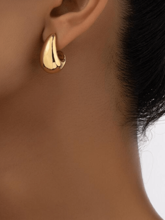 1pair Minimalist Style Earrings
