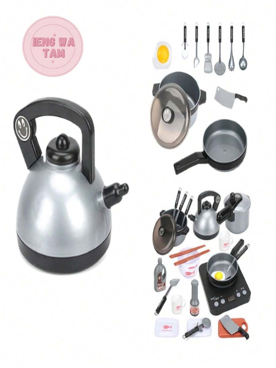 Juguetes de cocina para niñas y niños, juego de simulación. - Multicolor - Ver 1