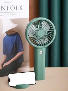 1 pieza Ventilador eléctrico portátil - Verde - Ver 2