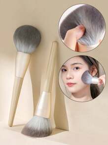 1Pc Soft Fluffy Makeup Brush Foundation Cosmetic Brush Powder Blusher Brush Facial Makeup Tool