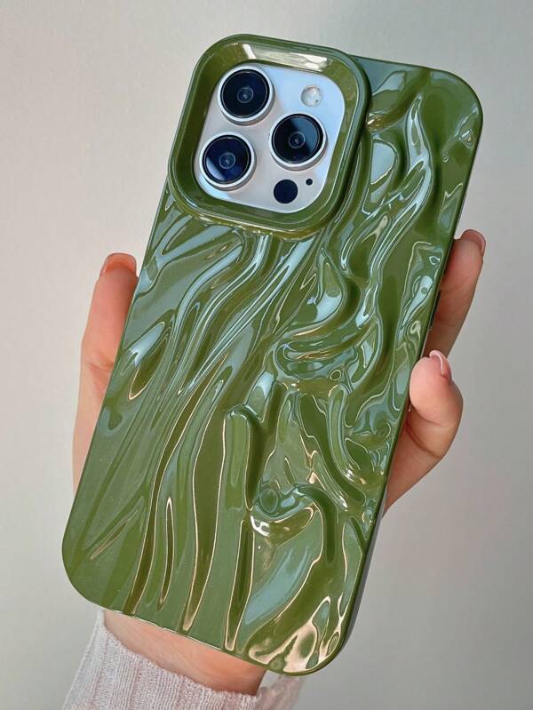 Shimmer Waving Case For IPhone 15 Pro Max 11 13 12 SHEIN EUQS