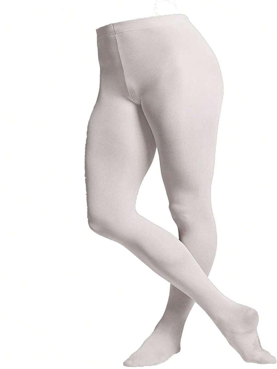 Malla gruesas para dama - Blanco - Ver 1