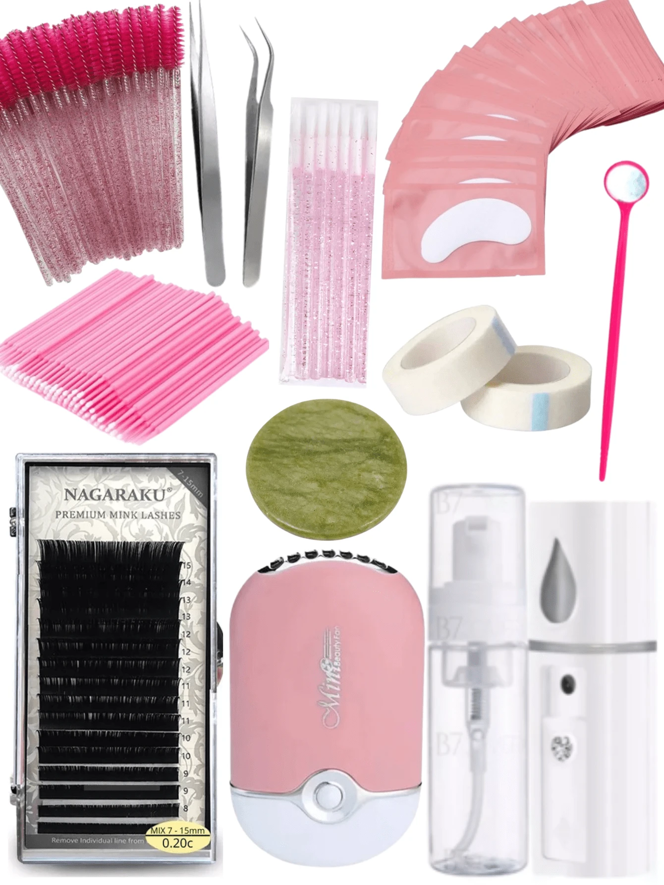 Eyelashes Set - สีเทา - ดู 1