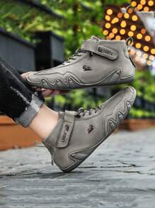 Men's Loafers Men's Boots Winterproof Warm High Tops Hiking Boots Solid Color Round Toe Platform Soles Lace-Up Rubber Soles Men's Boots Casual Outdoor Mountaineering Vacation Men's Outdoor Autumn Winter Snow Khaki Black 2023 PU Leather Ankle Boots For Men Shoes For Men Boots Men Boots Winter Shoes Men Winter Boots Men Men Casual Shoes Black Shoes For Men Men Snow Boots Men's Sneakers Men Sports Shoes Men Sneaker Black Shoes Men Shoes For Men Sneakers Gray