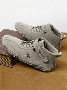 Men's Loafers Men's Boots Winterproof Warm High Tops Hiking Boots Solid Color Round Toe Platform Soles Lace-Up Rubber Soles Men's Boots Casual Outdoor Mountaineering Vacation Men's Outdoor Autumn Winter Snow Khaki Black 2023 PU Leather Ankle Boots For Men Shoes For Men Boots Men Boots Winter Shoes Men Winter Boots Men Men Casual Shoes Black Shoes For Men Men Snow Boots Men's Sneakers Men Sports Shoes Men Sneaker Black Shoes Men Shoes For Men Sneakers Gray