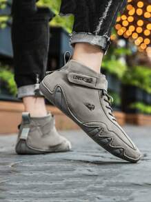 Men's Loafers Men's Boots Winterproof Warm High Tops Hiking Boots Solid Color Round Toe Platform Soles Lace-Up Rubber Soles Men's Boots Casual Outdoor Mountaineering Vacation Men's Outdoor Autumn Winter Snow Khaki Black 2023 PU Leather Ankle Boots For Men Shoes For Men Boots Men Boots Winter Shoes Men Winter Boots Men Men Casual Shoes Black Shoes For Men Men Snow Boots Men's Sneakers Men Sports Shoes Men Sneaker Black Shoes Men Shoes For Men Sneakers Gray