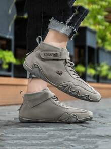 Men's Loafers Men's Boots Winterproof Warm High Tops Hiking Boots Solid Color Round Toe Platform Soles Lace-Up Rubber Soles Men's Boots Casual Outdoor Mountaineering Vacation Men's Outdoor Autumn Winter Snow Khaki Black 2023 PU Leather Ankle Boots For Men Shoes For Men Boots Men Boots Winter Shoes Men Winter Boots Men Men Casual Shoes Black Shoes For Men Men Snow Boots Men's Sneakers Men Sports Shoes Men Sneaker Black Shoes Men Shoes For Men Sneakers Gray