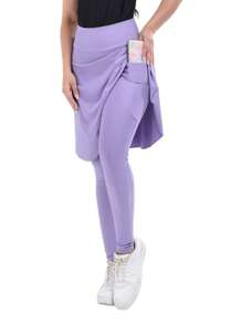 Women Outdoor Leggings - 紫丁香色 - 查看 2