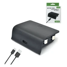Bateria + Carregador TIPO-P P/ Controle X-Box Series S/X - Preto - Visão 1