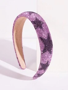 1 件少女五角星圖案寶石頭帶 - 彩色 - 查看 3