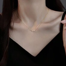 1條豌豆珍珠吊墜項鍊,多用途且清新,送男友給女友的禮物 - 豌豆珍珠 - 查看 5