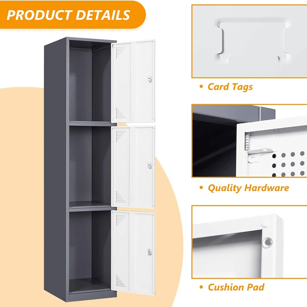 Metal Locker 3 Doors 71