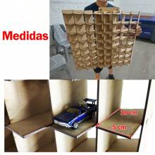 Rockkings Organizer For Hot W 64 Collection Carts Side Display - Beige - View 5