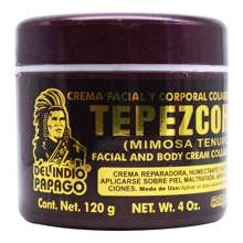 Crema Facial Y Corporal Tepezcohuite 120 G - Negro - Ver 1