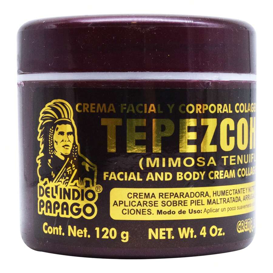 Crema Facial Y Corporal Tepezcohuite 120 G - Negro - Ver 1