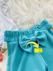 Baby Girls Sets - 藍白色 - 查看 3