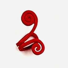 一套個性化創意簡約耳骨夾,不需穿孔,個性化金色葉子空心多層耳環,c型耳夾 - 緊箍咒耳夾金 - 查看 5