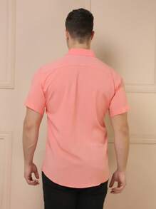 Men Shirts - Watermelon Pink - View 6