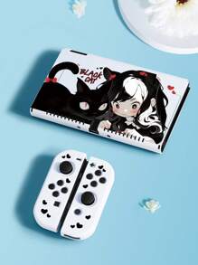 Cute Ghost Protective Case Compatible With Switch,Can Be Installed In The Dock Without Removing The Protective Case - Multicolor - View 2