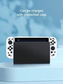 Cute Ghost Protective Case Compatible With Switch,Can Be Installed In The Dock Without Removing The Protective Case - Multicolor - View 5