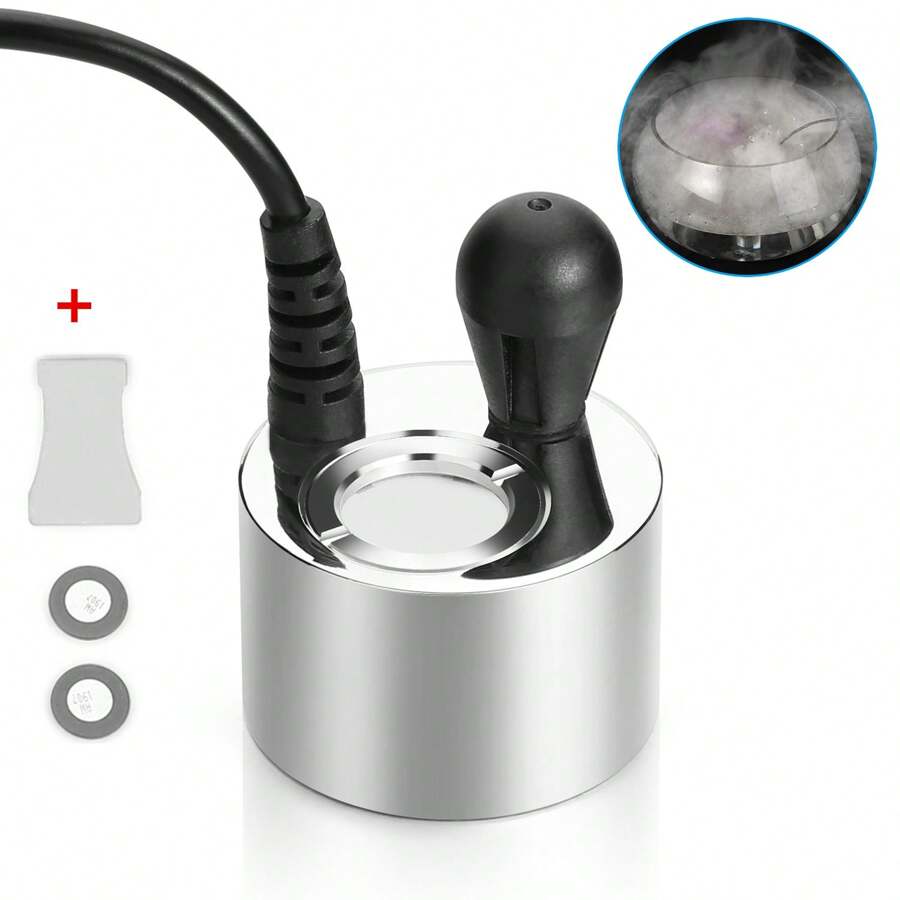 Aluminum Mist Maker Fogger Air Humidifier Atomizer, Lots Foggy Effect, With Fogger Ceramics