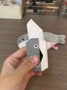 隨機顏色sakaban烤肉龜蘿蔔刀3d打印重力蘿蔔刀玩具微型刀升級版蝴蝶 - 彩色 - 查看 3