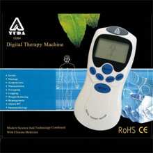 YUDA Aparato De Masaje Y Relajación Máquina De Masaje De Músculos Máquina Estimuladora De Músculos Dispositivo De Masaje Corporal Para La Relajación Profun,Dispositivo De Masaje Y Relajación Electroestimulador Muscular De Parche De Masajeador De Pulso Electrónico Para Una Relajación Profunda Del Cuerpo, Aparato De Masaje Y Relajación Máquina De Masaje De Músculos Máquina Estimuladora De Músculos Dispositivo De Masaje Corporal Para La Relajación Profunda - Blanco - Ver 3