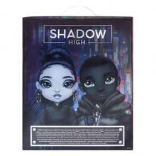 MGA Entertainment Rainbow High Shadow High - Reina Glitch Crowne - Muñeca de Moda Púrpura con Atuendo de Moda y 10+ Accesorios de Juego Coloridos - para Niños y Coleccionistas de 12+ Años - Ver 3