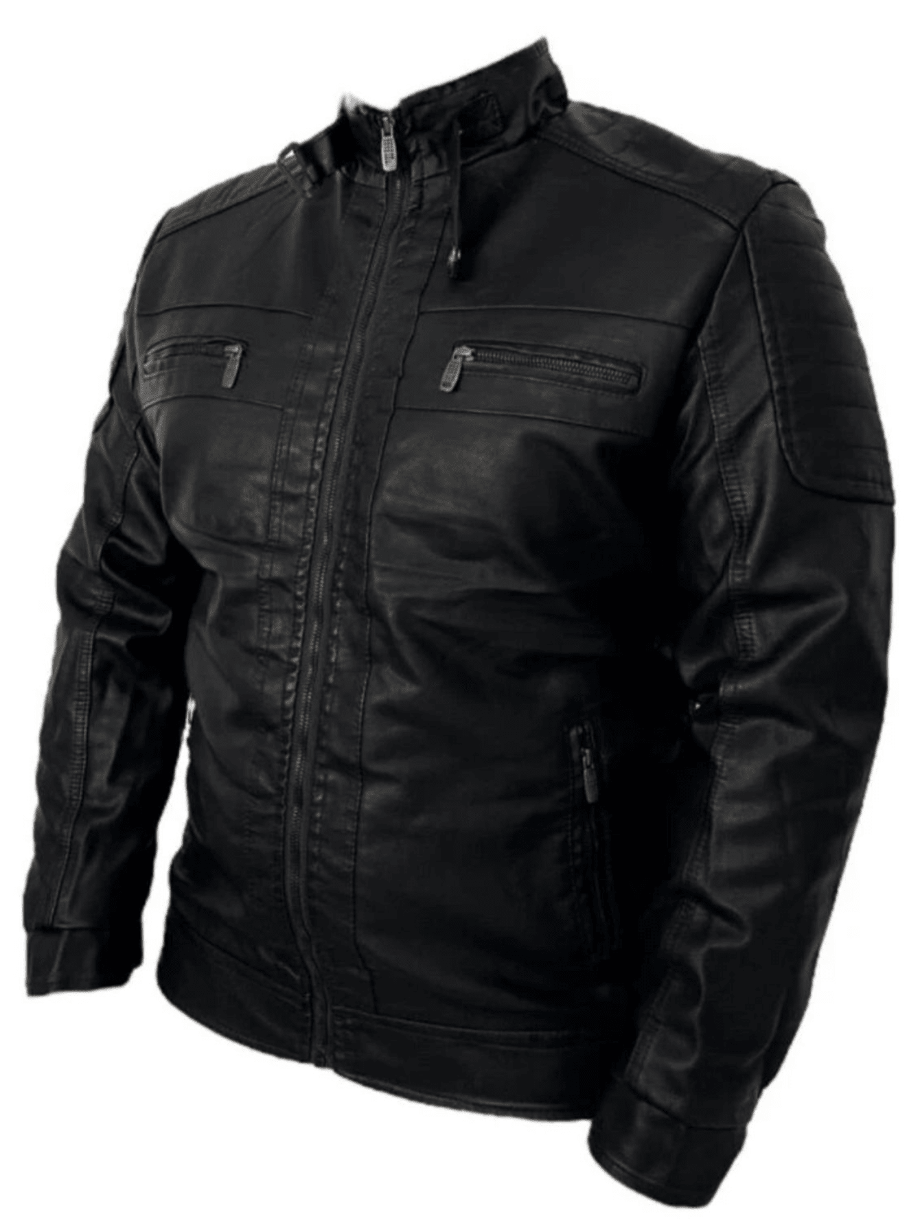 Men Jackets & Coats - 黑色 - 查看 3