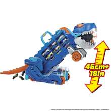 Camión Hot Wheels City T-Rex Definitivo. Dinosaurio transporte y pista para coches de juguete. Incluye 2 vehiculos. (Mattel HNG50) ✅ Entrega 24/48h a España (península) - Ver 5