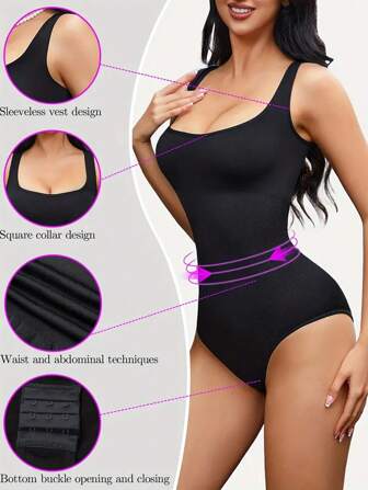 Sports Outdoor Your Figure With Women's Bodysuit Full Body Tummy Control & Corset Shapewear Waist Trainer Corset Shapewear Gym Accessories For Belly Slimming Girdles, Lumbar Girdles For Belly Slimming Corset