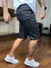 Men Shorts - Black - View 2