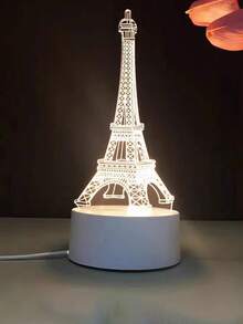 1支可書寫擦拭裝飾性led條狀記號筆,usb供電桌燈,兒童和女孩的創意禮物 - 白顏色 - 查看 1