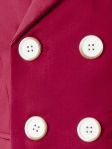 4pcs/set Toddler Boys' Formal Gentleman Suit - Burgundy - View 6