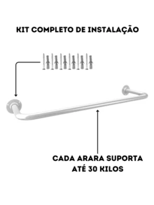 Hangers & Racks - לבן - ראה 3