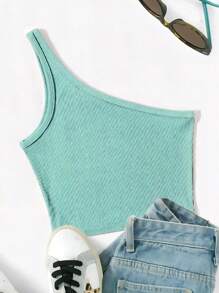 Women Tops - 薄荷綠 - 查看 1